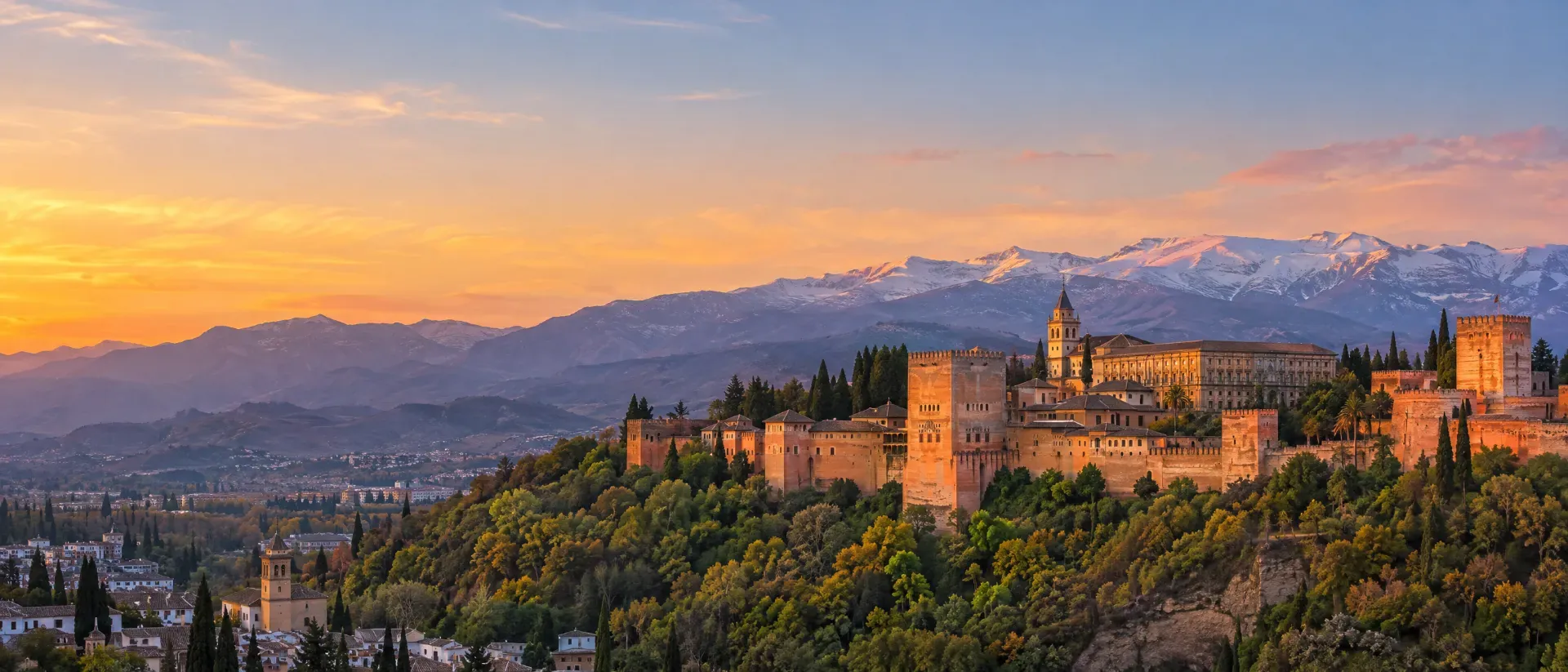 Het Alhambra en de Sierra Nevada, Granada