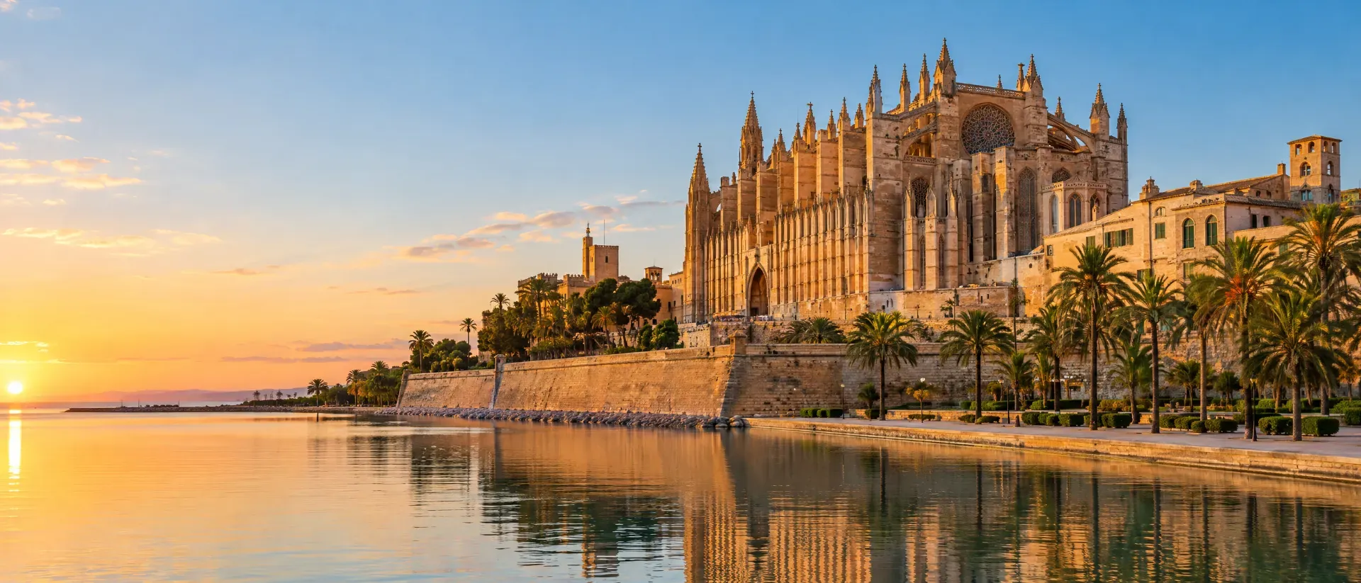 Die Kathedrale von Palma, Mallorca